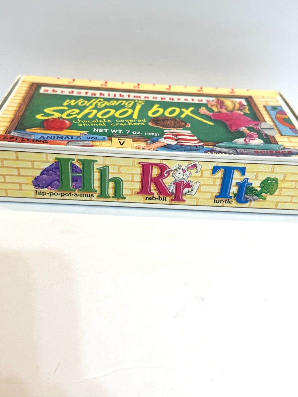 Vintage Wolfgang Candy School Box Classroom Scene Retro 1980s Pencil Box - Picture 6 of 10